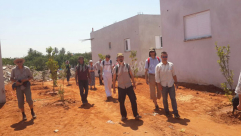 نشطاء من الولايات المتحدة الأمريكية ودول أوروبا يحلون ضيوفا على قرية دهمش